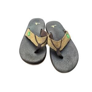 Sanuk Boys 3-4 Yoga Flip Flops